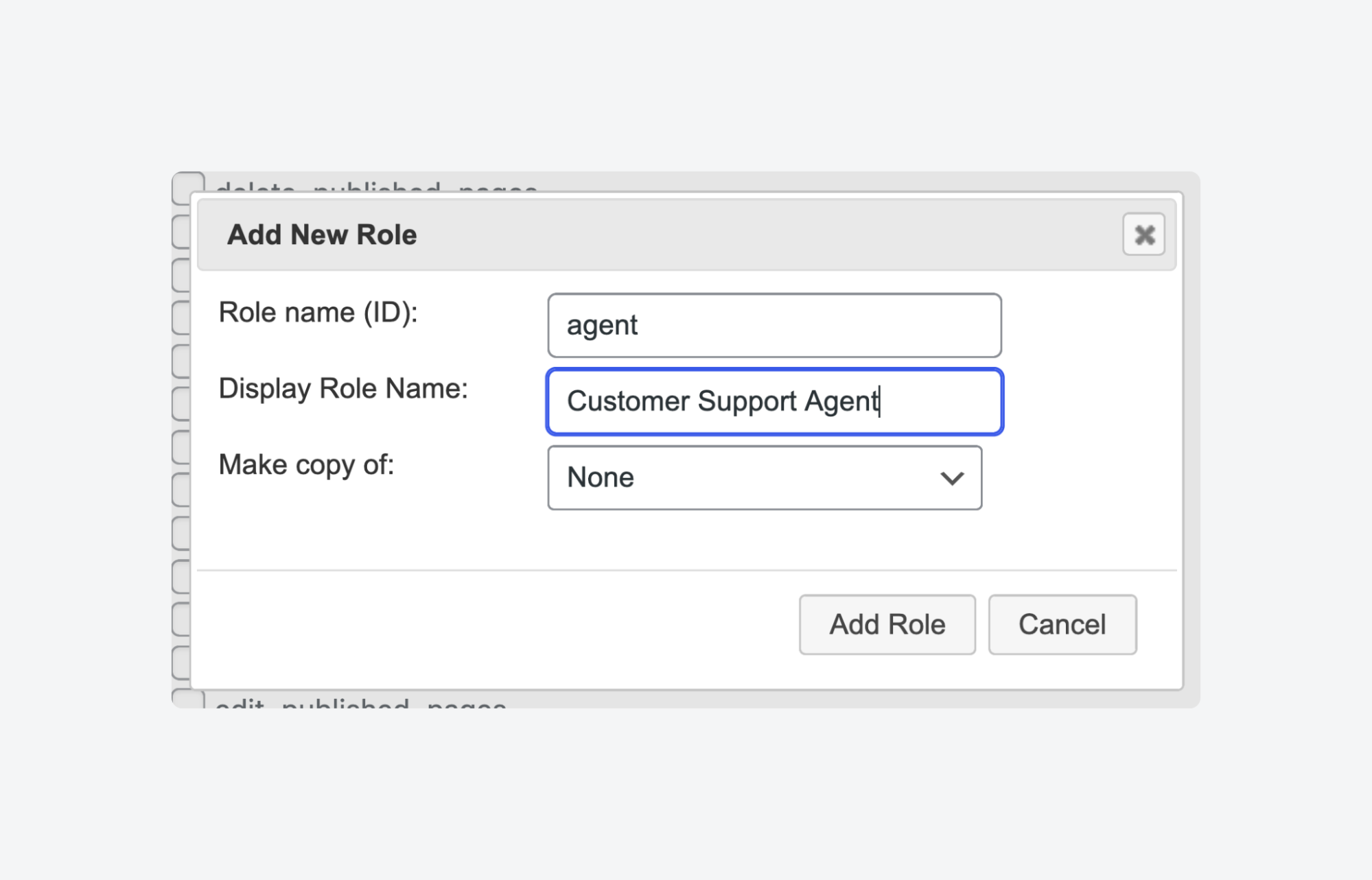 Creating a new user role for WordPress
